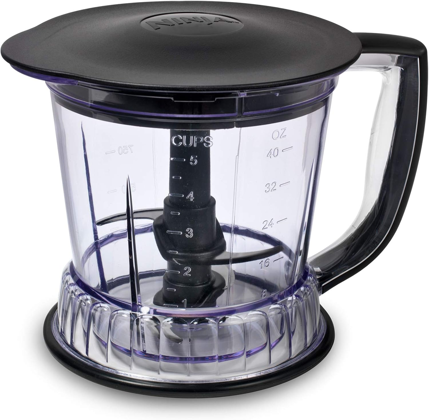 Ninja QB1004 Blender/Food Processor with 450-Watt Base, 48oz Pitcher, 16oz Chopper Bowl, and 40oz Processor Bowl for Shakes, Smoothies, and Meal Prep,Black-10