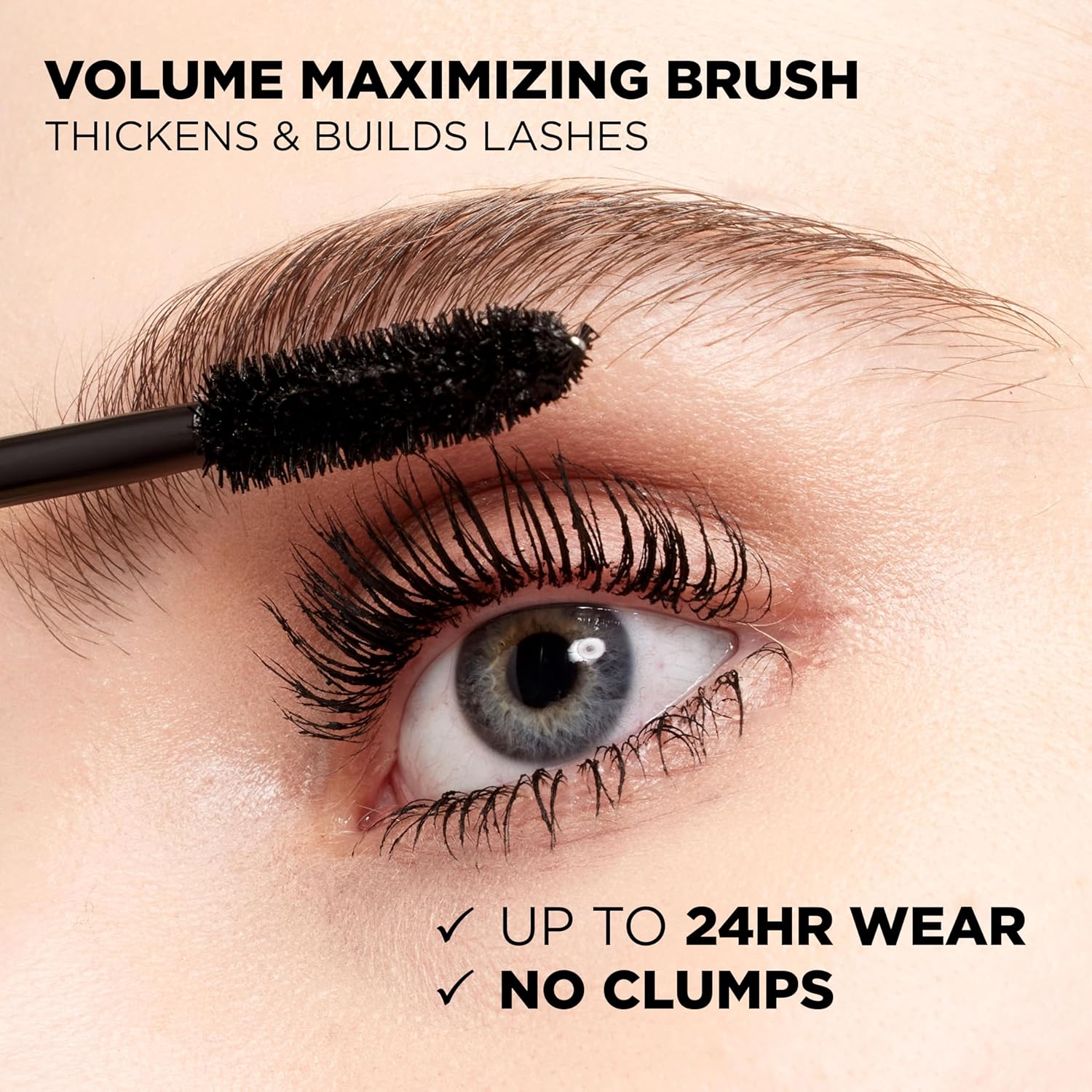 L’Oreal Paris Makeup Voluminous Original Volume Building Mascara, Carbon Black, 0.26 Fl Oz-4