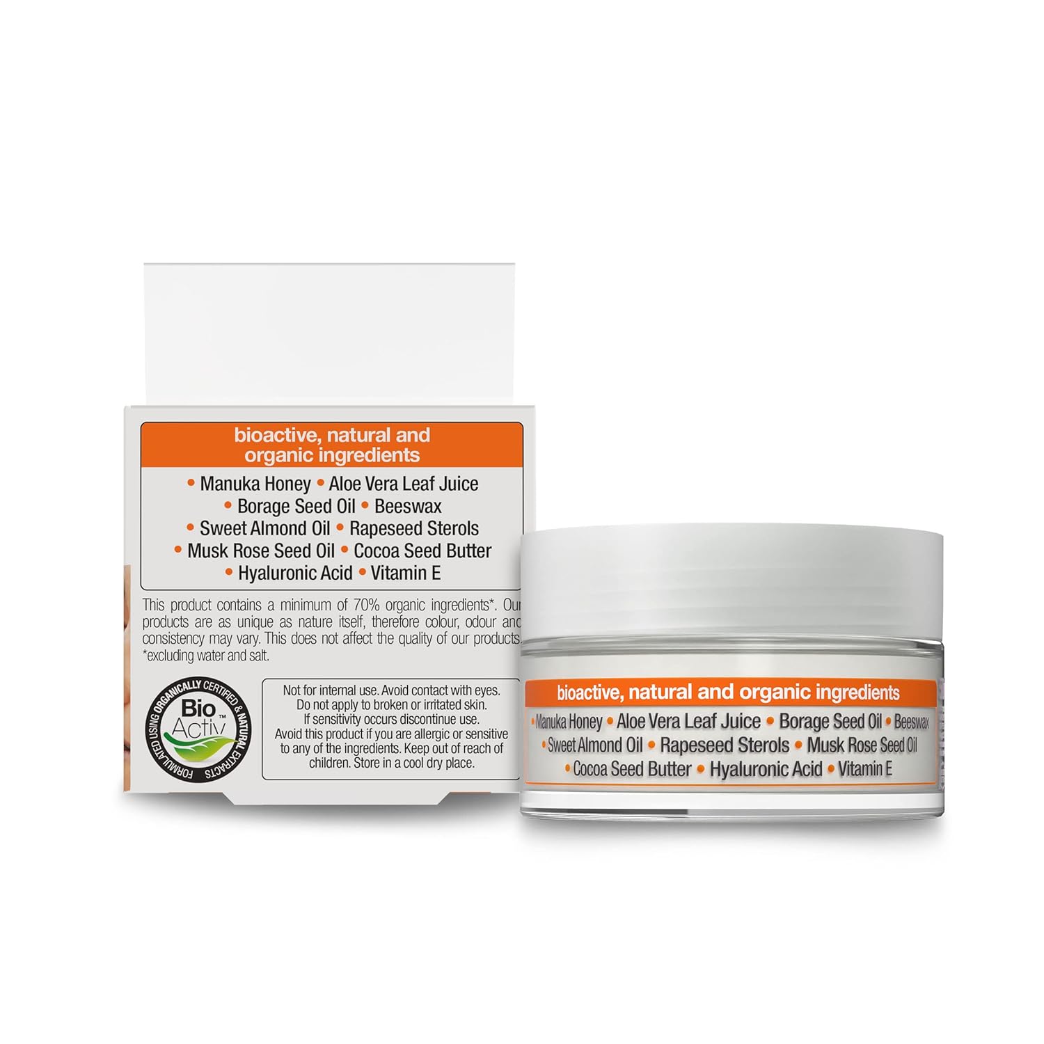 Organic Manuka Honey Rescue Cream Bioactive Skincare (1.7 Fluid Ounces)-2