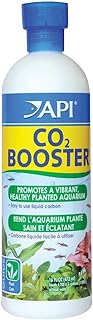 API Co2 Booster Freshwater Aquarium Plant Treatment 16 oz Bottle, Brown