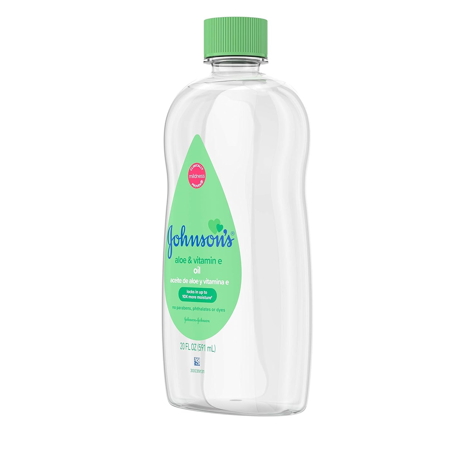 Johnson's Baby Oil, Mineral Oil Enriched with Aloe Vera and Vitamin E, 20 fl. oz-7