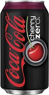 Coke Zero Cherry, 12 Oz, Case Of 24 Cans