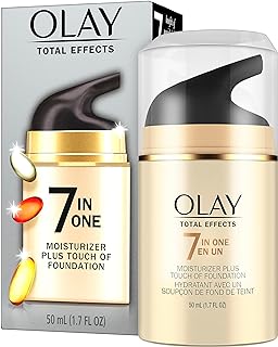 Olay Total Effects Face Moisturizer + Touch of Foundation, 1.7 fl oz