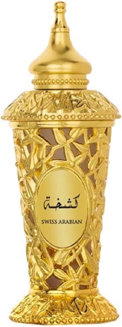 Swiss Arabian Kashkha - Luxury Products From Dubai - Long Lasting And Addictive Personal Perfume Oil Fragrance - A Seductive Signature Aroma - 0.6 Oz-1