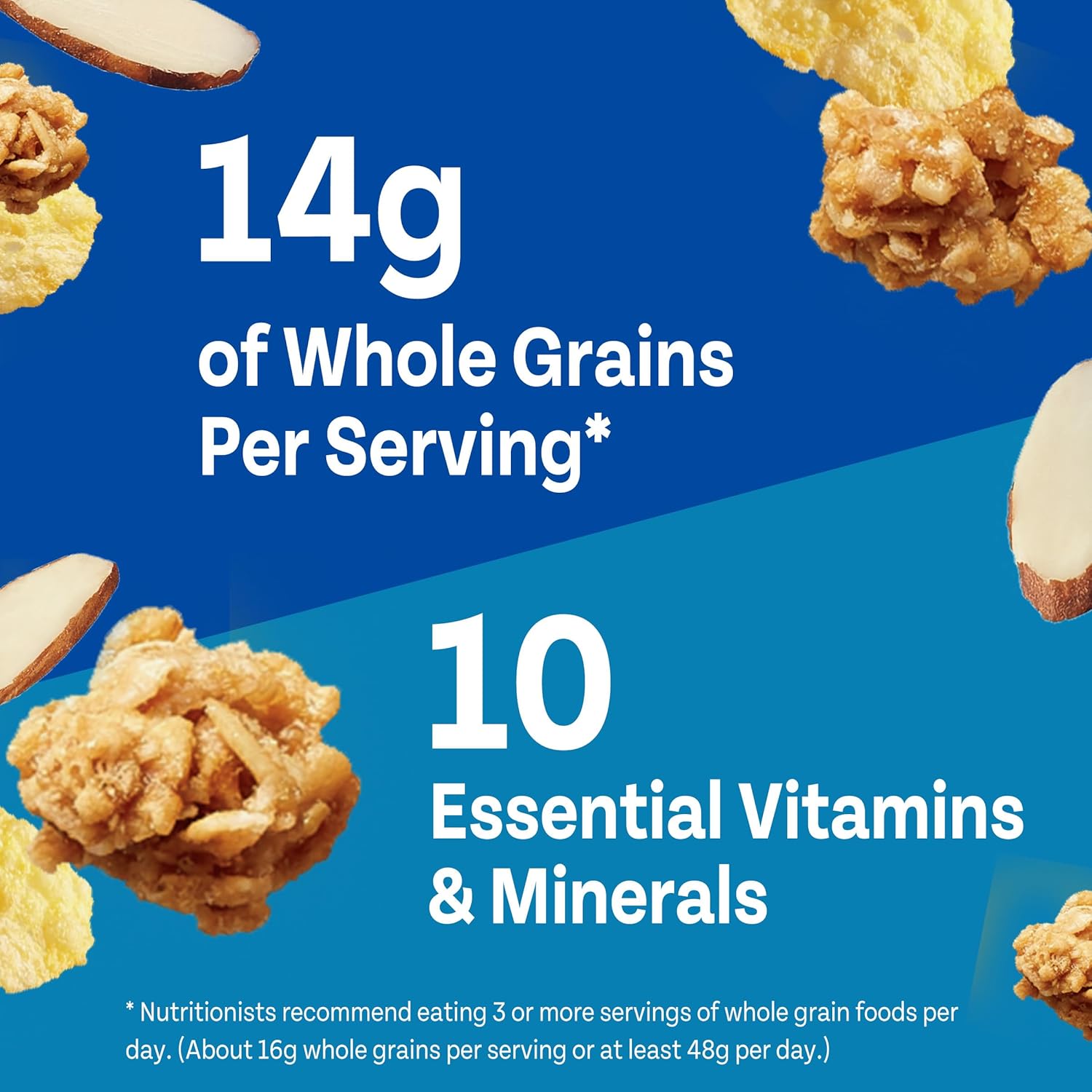 Honey Bunches of Oats with Almonds, Heart Healthy, Low Fat, made with Whole Grain Cereal, 18 Ounce Box-4