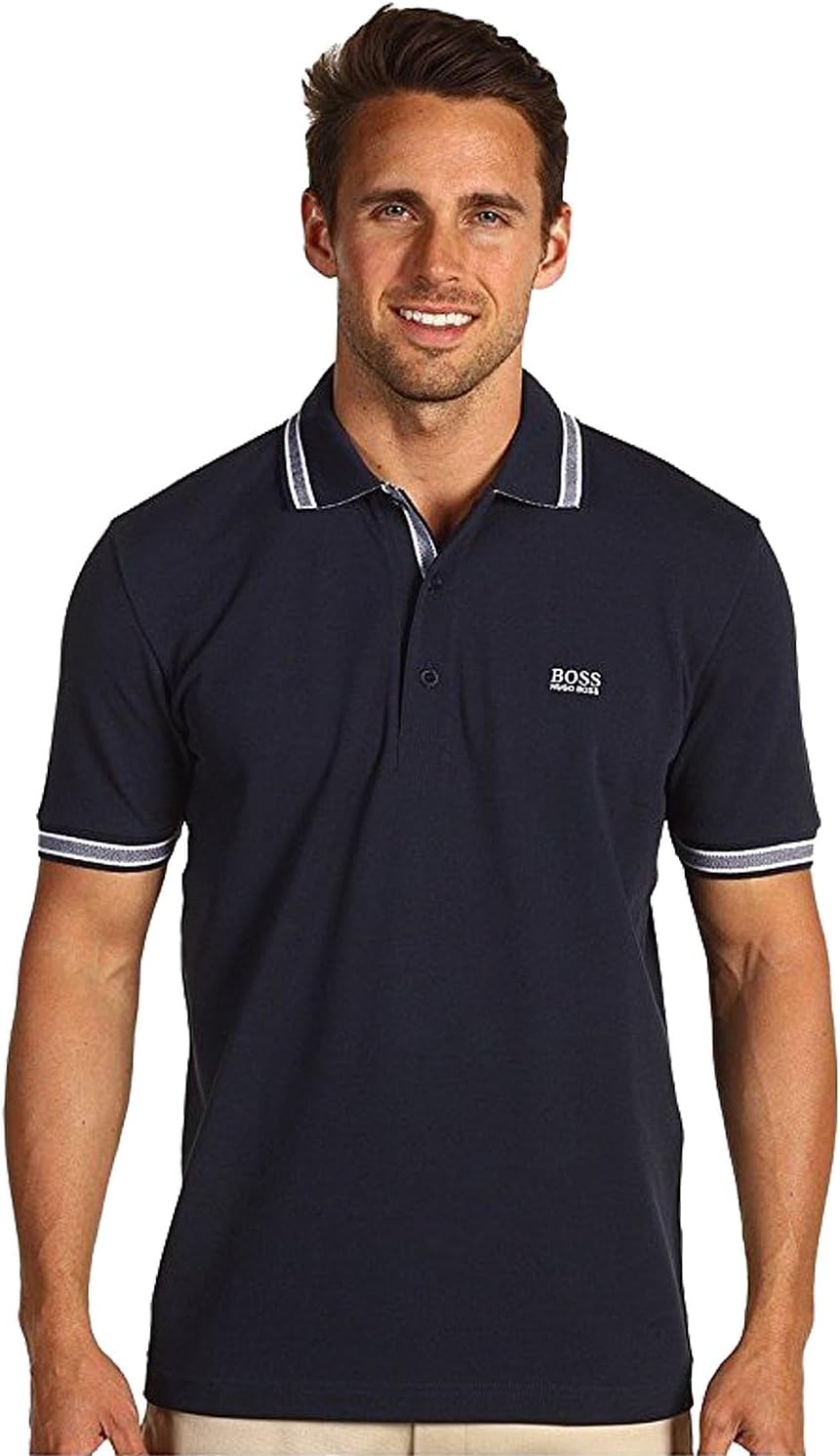 BOSS Men's Paddy Short Sleeve Polo Shirt-0