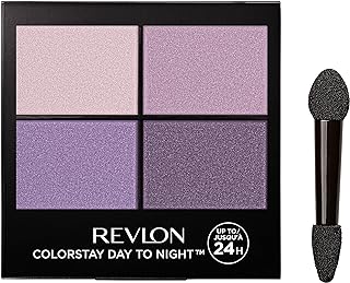 Revlon Eyeshadow Palette, ColorStay Day to Night Up to 24 Hour Eye Makeup, Velvety Pigmented Blendable Matte & Shimmer Finishes, 530 Seductive, 0.16 Oz