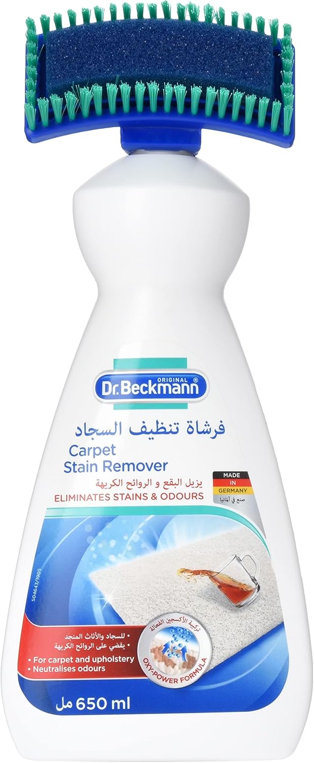 Dr. Beckmann Carpet Stain remover with cleaning applicator/brush -650ml-0