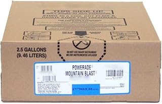 Supply Depot Compatible with Powerade Mountain Blast Syrup 2.5 Gallon Bag in Box BIB