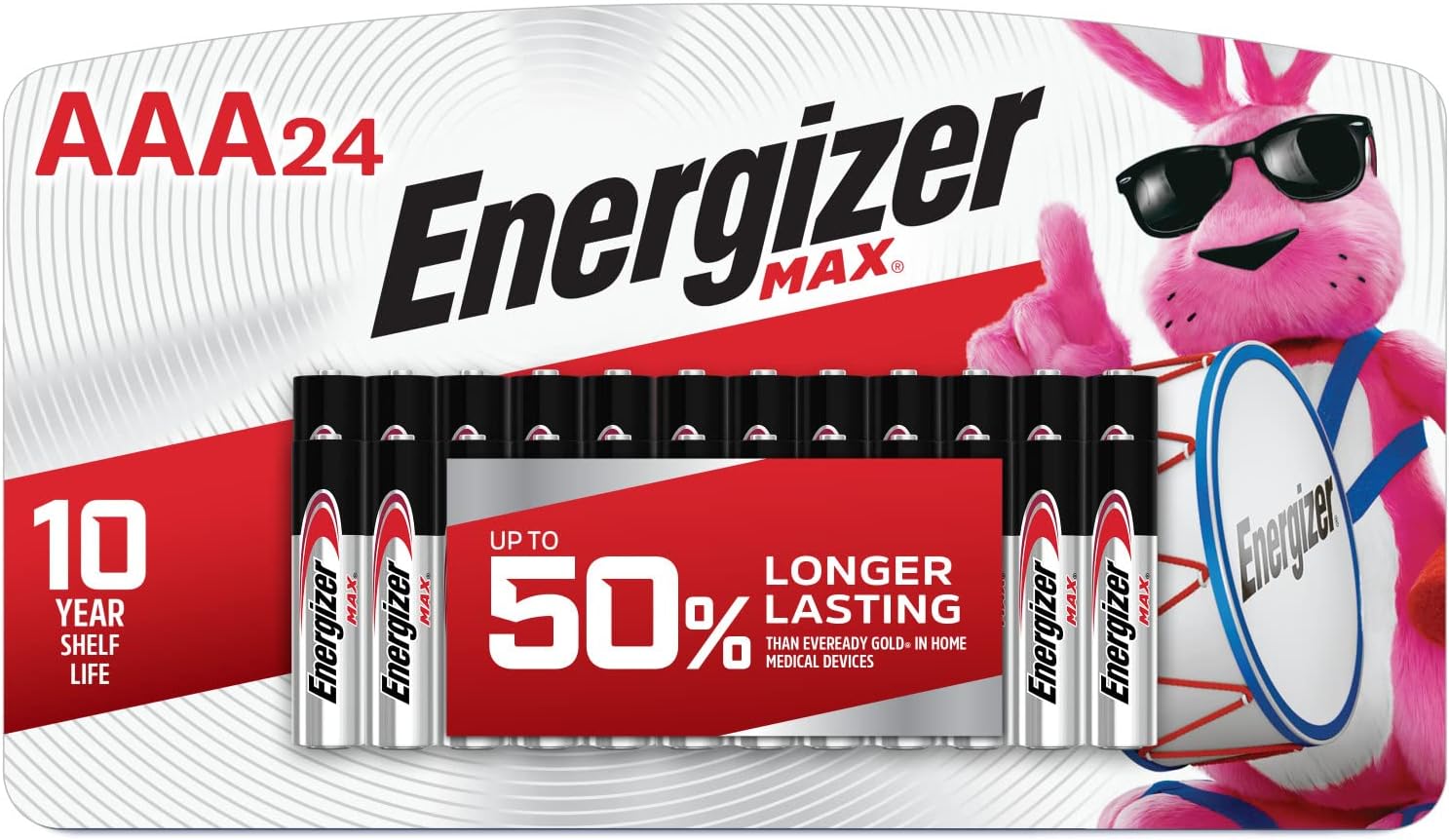 Energizer AAA Batteries, Max Alkaline, 24 Count-0