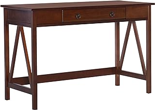 Linon Home Dcor Linon Home Decor Antique Tobacco Titian, 45.98" x 20" x 30" Desk,