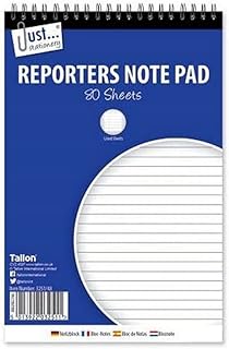 160 Pages/80 Sheets Reporter Notepad