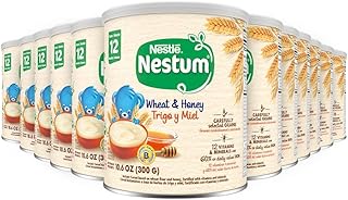 Nestle Nestum Instant Cereal, Wheat & Honey, 10.5 Ounce (Pack of 12)