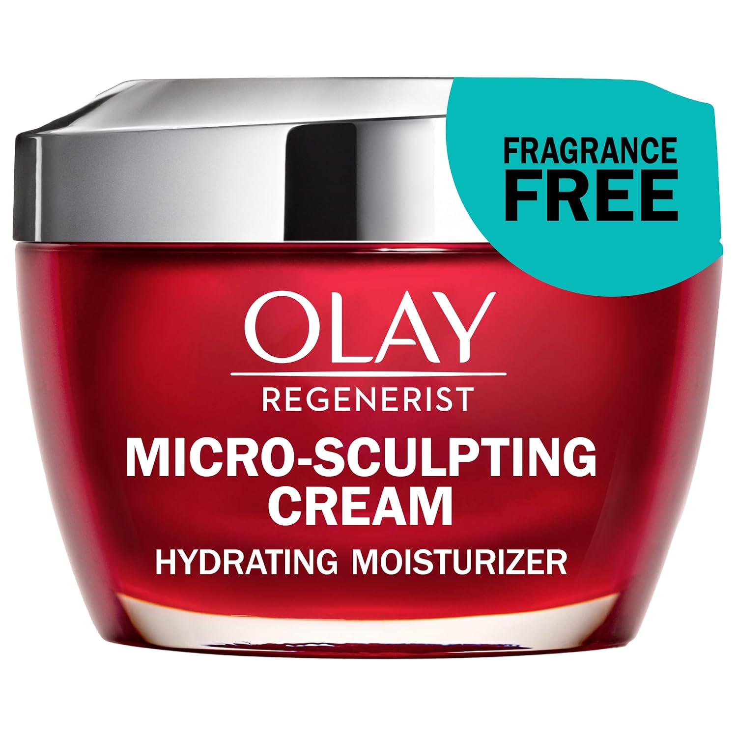 Olay Regenerist Micro-Sculpting Cream Face Moisturizer, Fragrance-Free, 1.7 oz-0