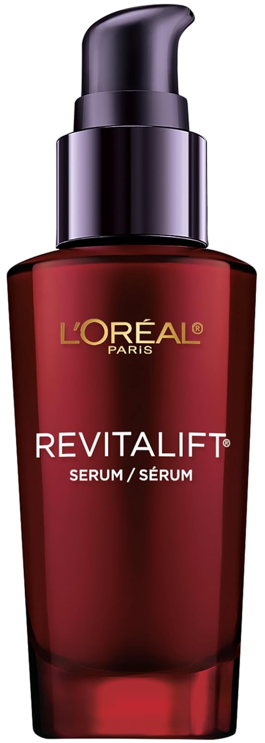 L'Oreal Paris Revitalift Triple Power Anti-Aging Concentrated Face Serum, Hyaluronic Acid and Pro-Xylane, Reduces Wrinkles 1 oz-0