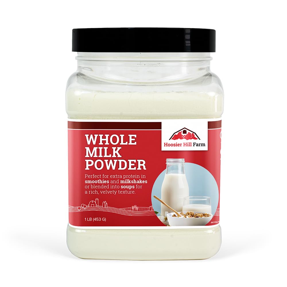 Hoosier Hill Farm Whole Milk Powder, 1LB (Pack of 1)-0