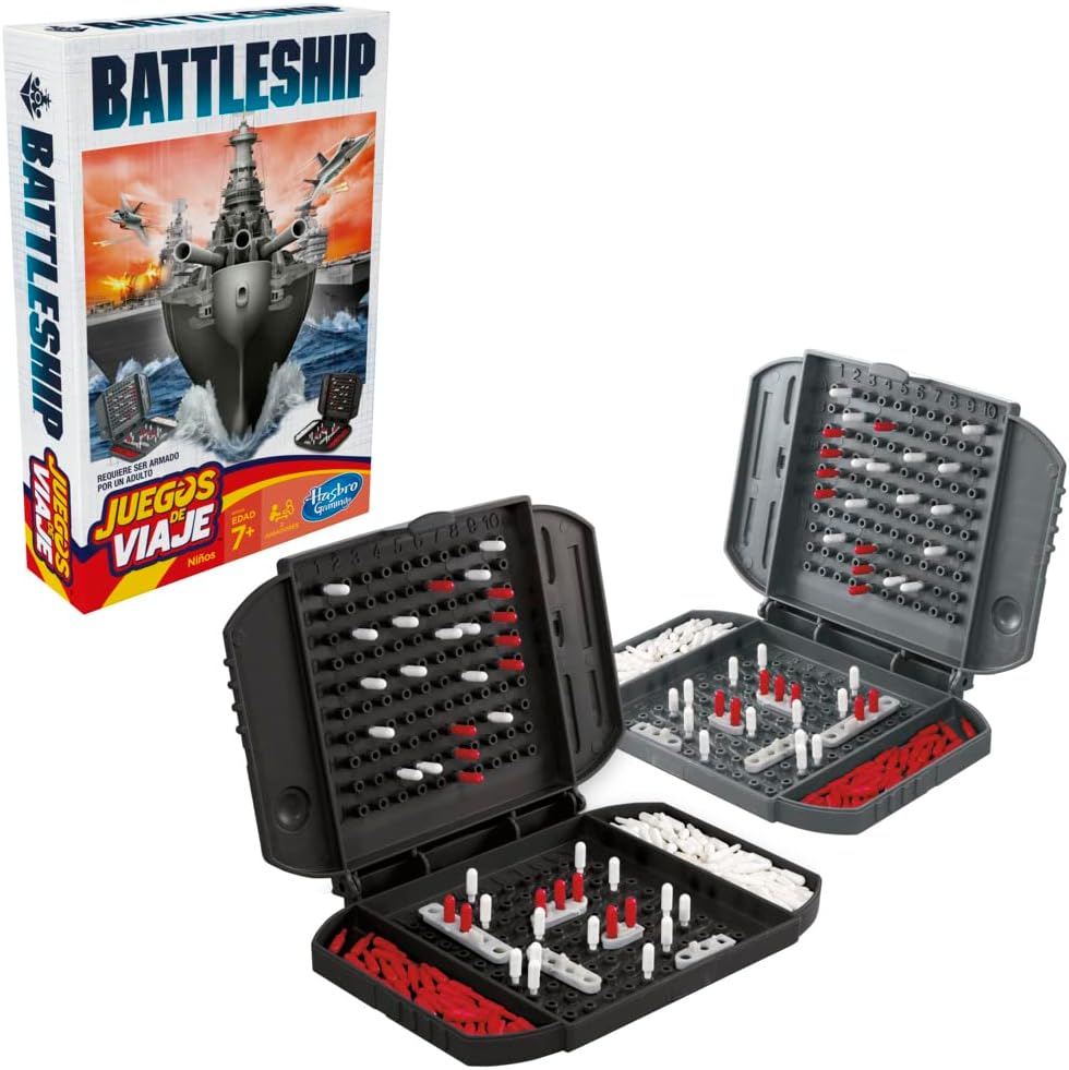 Battleship Grab and Go Game (Travel Size)-0