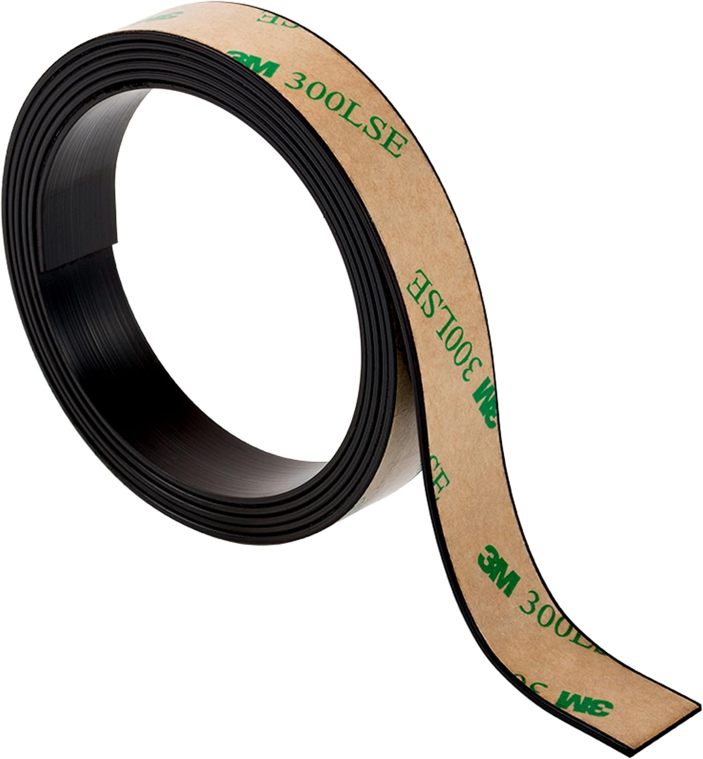 Scotch Magnetic Tape, 1/2 inch x 48 inch (4 Ft), Self-Permanent Adhesive, Cuts Easily With Scissors, Will Not Curl After Mounting, Easy-to-Apply Design (MT004.5S)-1