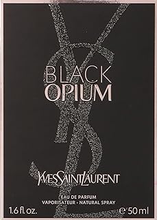 YVES SAINT LAURENT Eau De Parfum Spray for Women, Black Opium, 1.6 Ounce