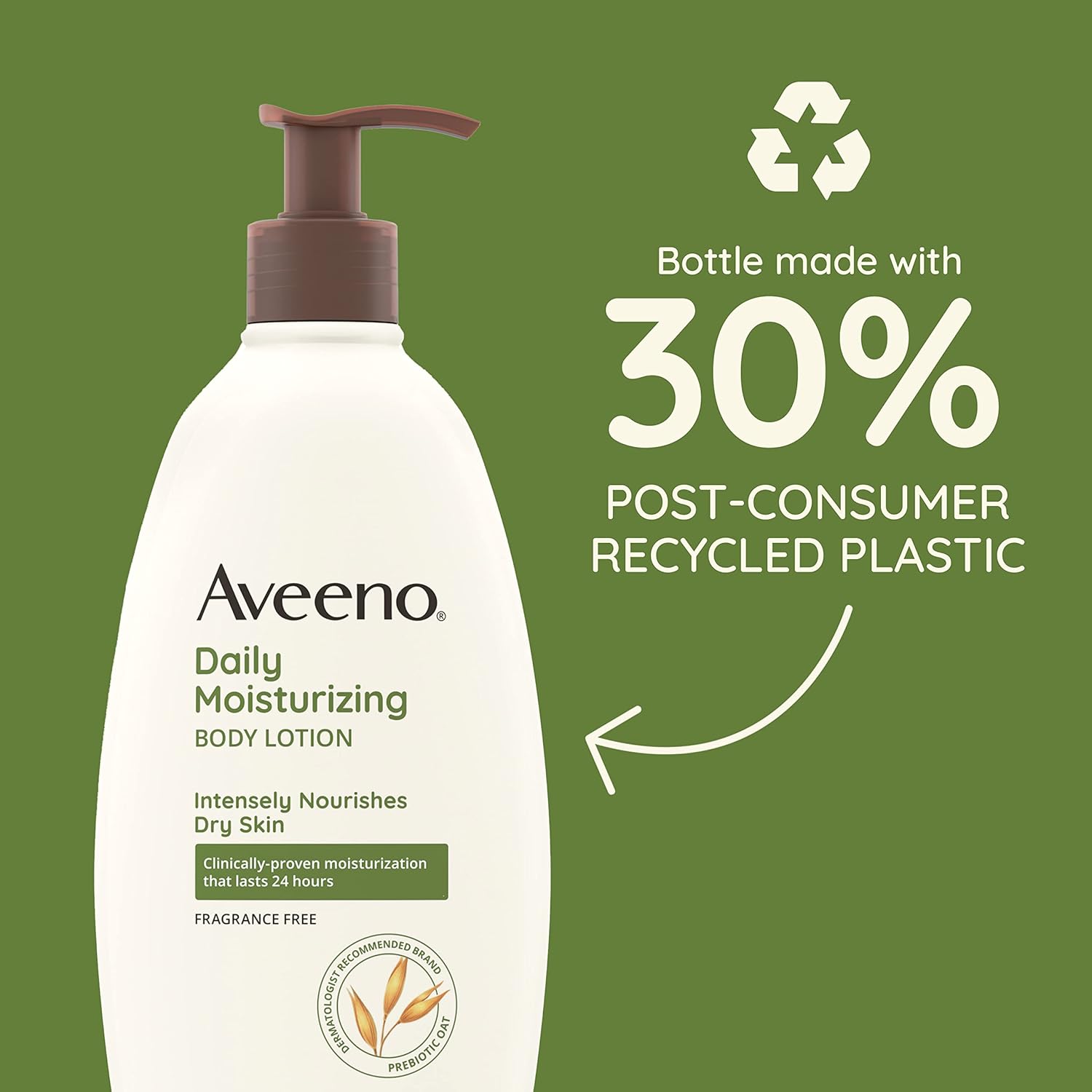 Aveeno Sheer Hydration Daily Moisturizing Fragrance-Free Lotion with Nourishing Prebiotic Oat, Fast-Absorbing Body Moisturizer for Dry Skin with Lightweight, Breathable Feel, 18 fl. oz-4