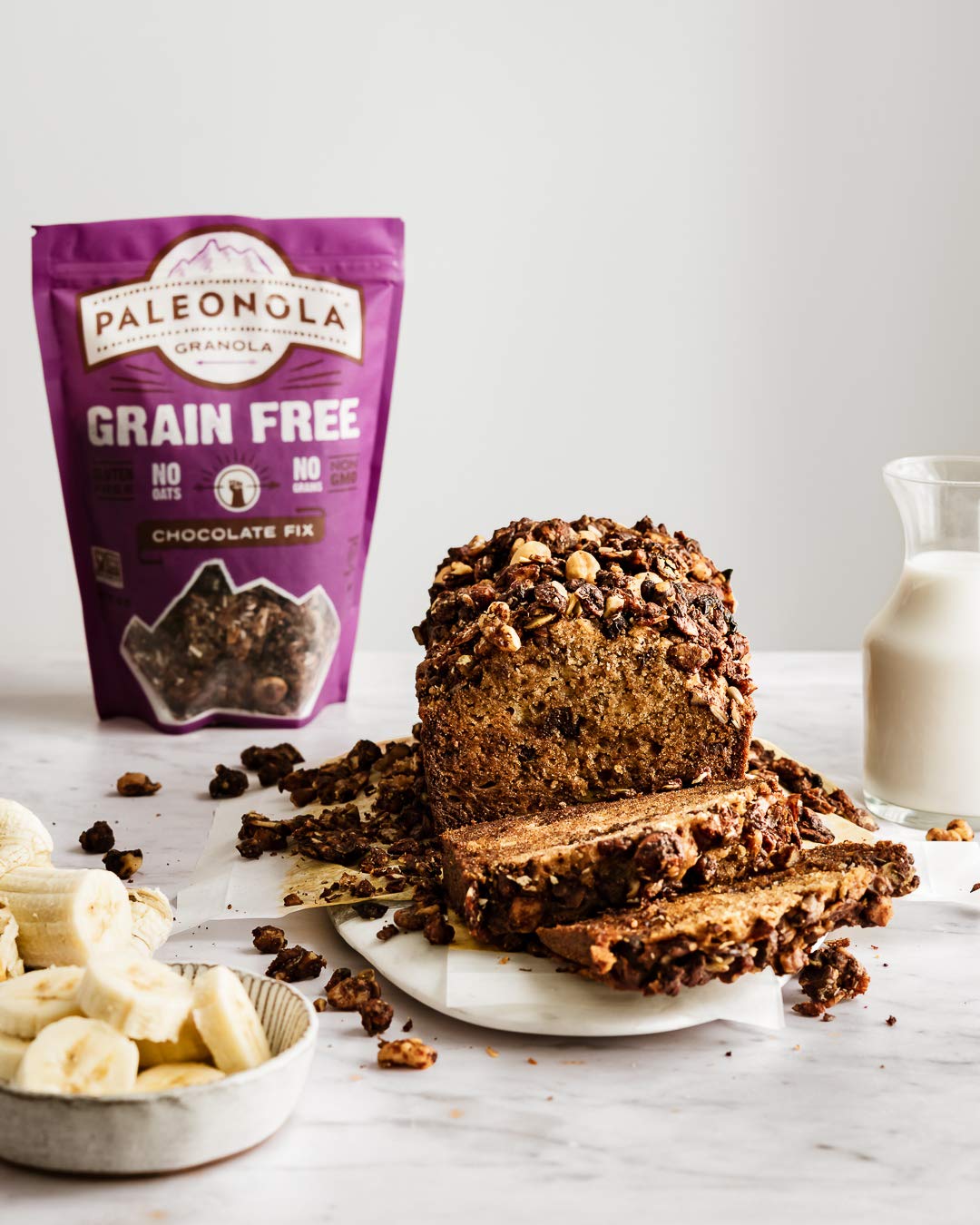 Paleonola Grain Free Granola Chocolate Fix Flavor | Gluten Free, Non-GMO, Dairy Free, No Refined Sugars, 10 Oz Bags-2