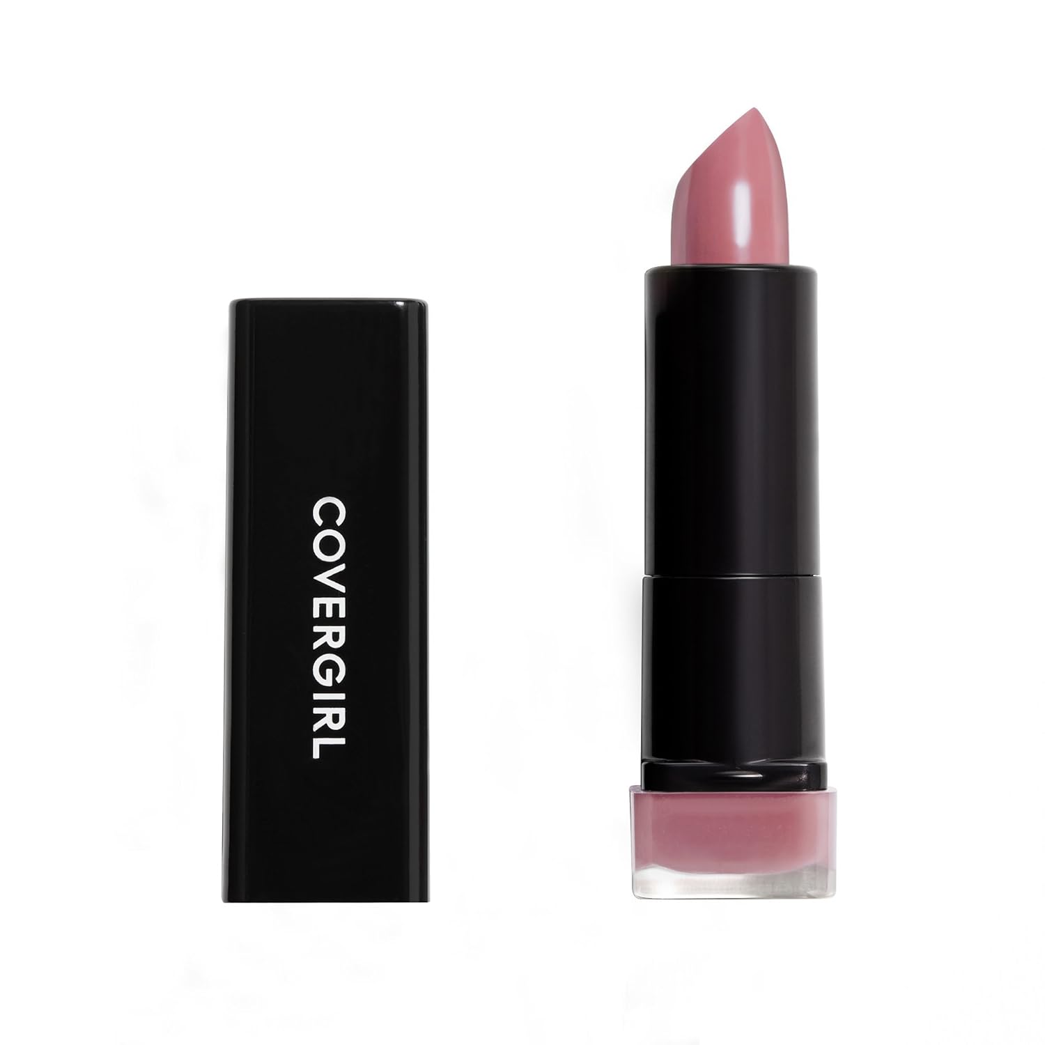 COVERGIRL Exhibitionist Lipstick Cream, Sweetheart Blush 390, Lipstick Tube 0.12 OZ (Pack of 1)-0