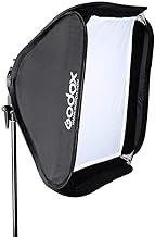 Godox Softbox 32''x32'' 80CMx80CM Fast-Setup Foldable Bowens Mount Softbox, Photography Lighting Softbox for Camera Flash Photography Studio Flash