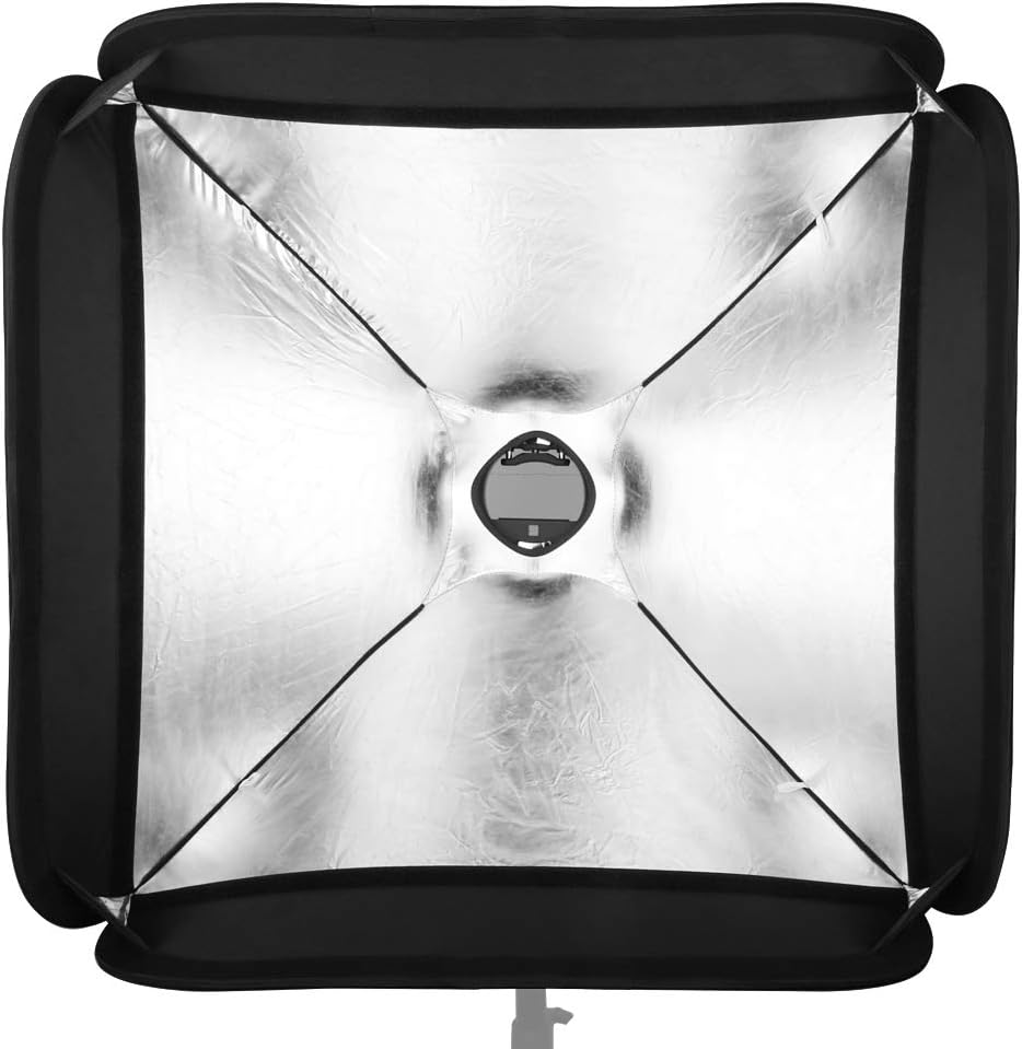 Godox Softbox 32''x32'' 80CMx80CM Fast-Setup Foldable Bowens Mount Softbox, Photography Lighting Softbox for Camera Flash Photography Studio Flash-2