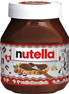 Nutella Hazelnut Spread With Cocoa For Breakfast, 26.5 Oz Jar, Holiday Baking And Desserts - packaging may vary