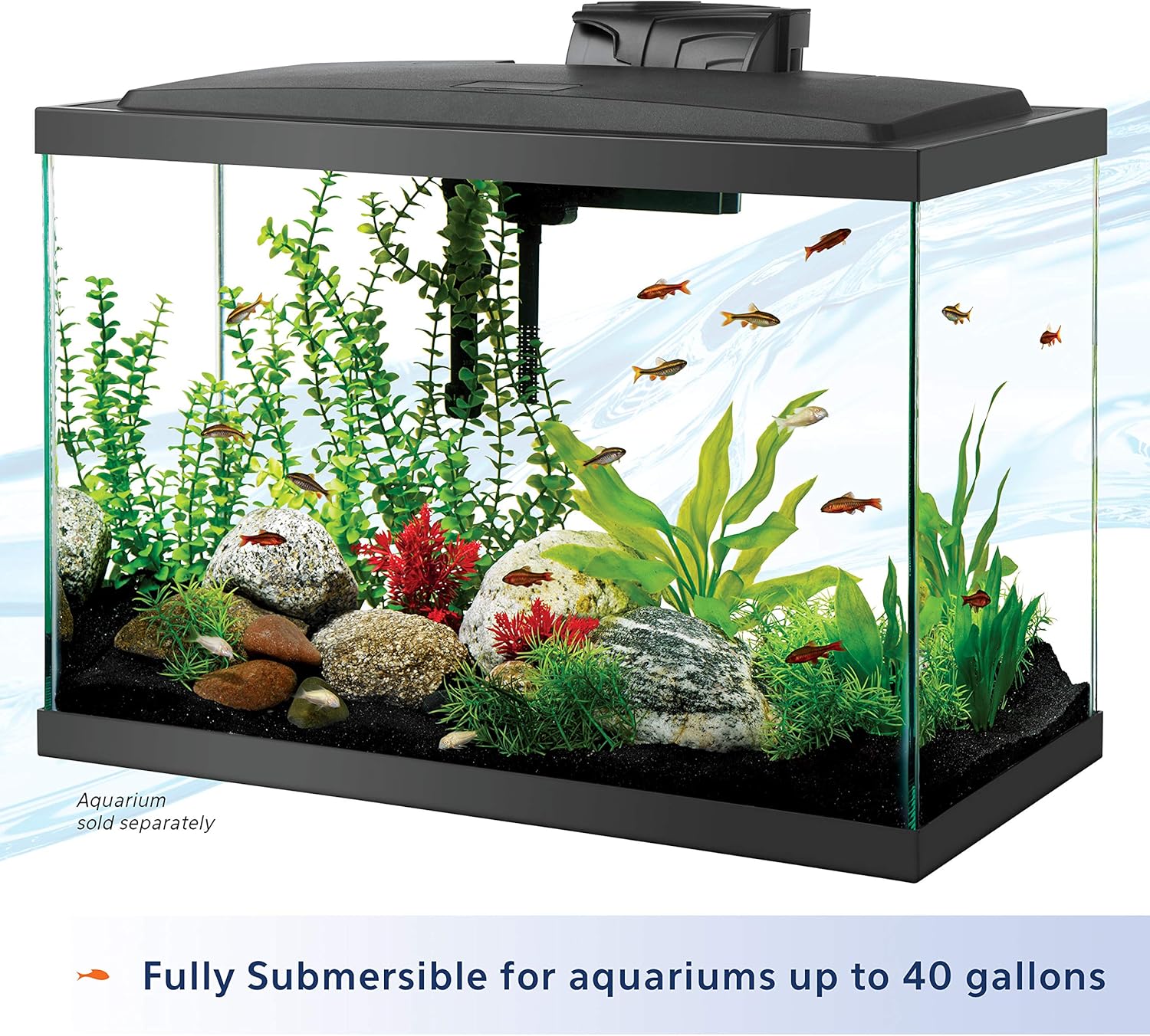 Aqueon Aquarium Fish Tank Preset Heater For Up To 40 Gallons, 100 Watts-4