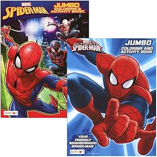 Spider-man Coloring & Activity Book Set 2 Books