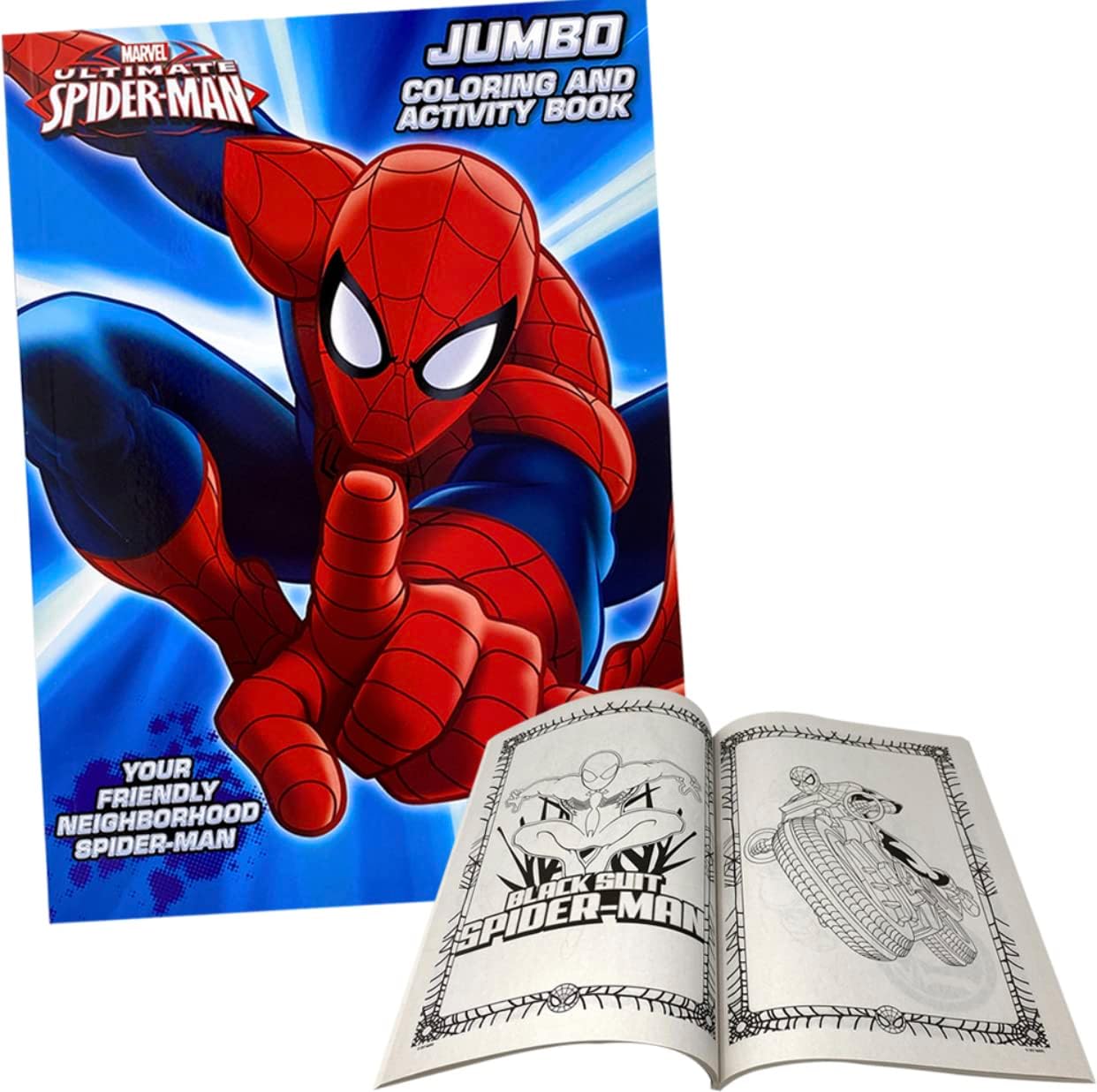 Spider-man Coloring & Activity Book Set 2 Books-4