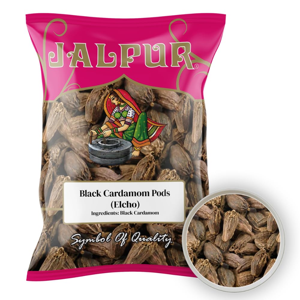 Black Cardamom Pods Whole - 50g-0