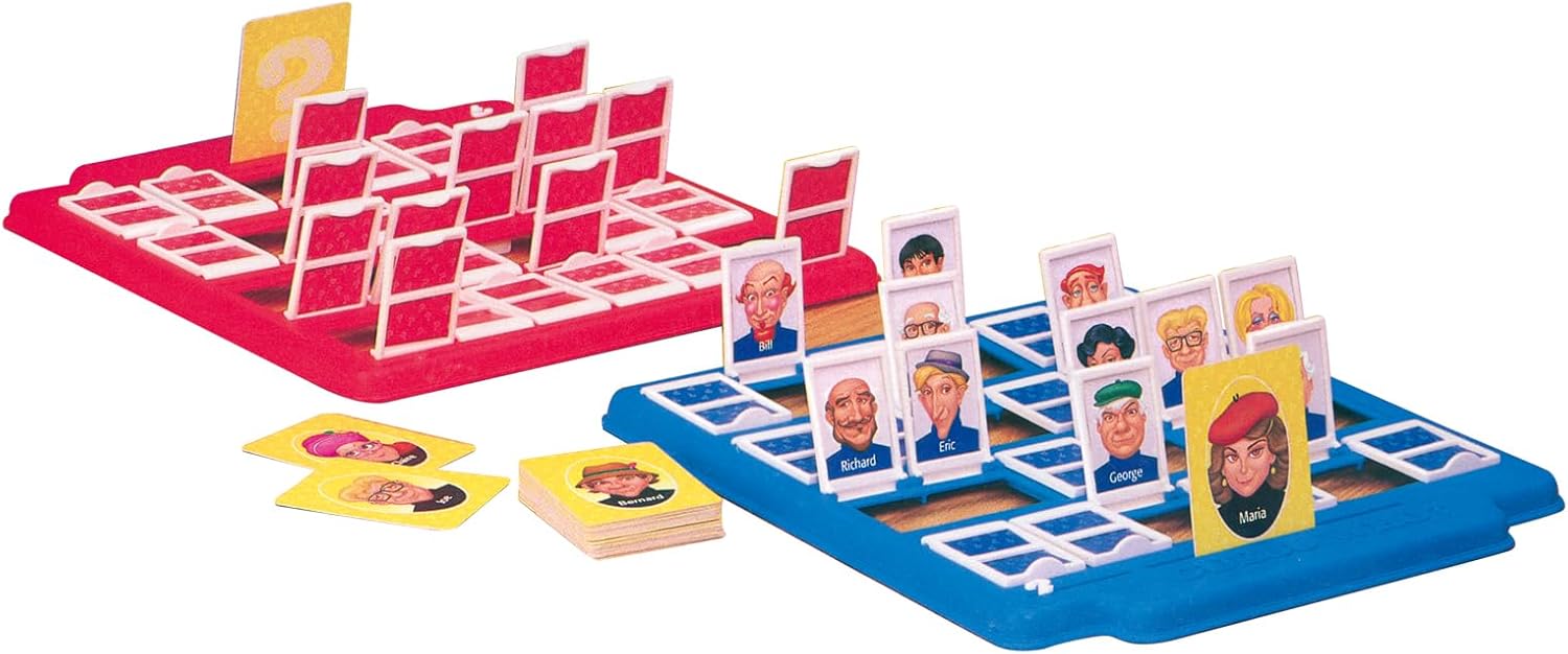 Guess Who? Board Game with Classic Characters by Winning Moves Games USA, Classic Children's Mystery Board Game of Deduction for 2 Players, Ages 6+ (1191)-3