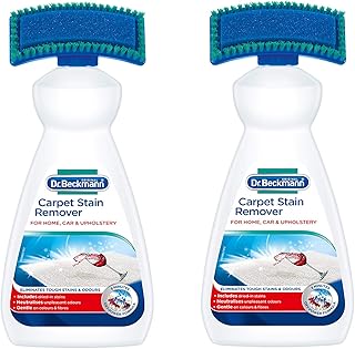 Dr. Beckmann 2 X Carpet Stain Remover with Cleaning applicator/Brush -650ml