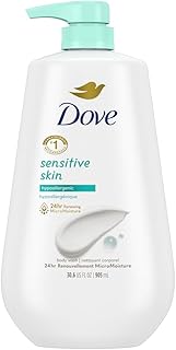 Dove Hypoallergenic Body Wash To Moisturize Sensitive Skin Body Wash For Sensitive Skin Sulfate And Paraben Free 34oz