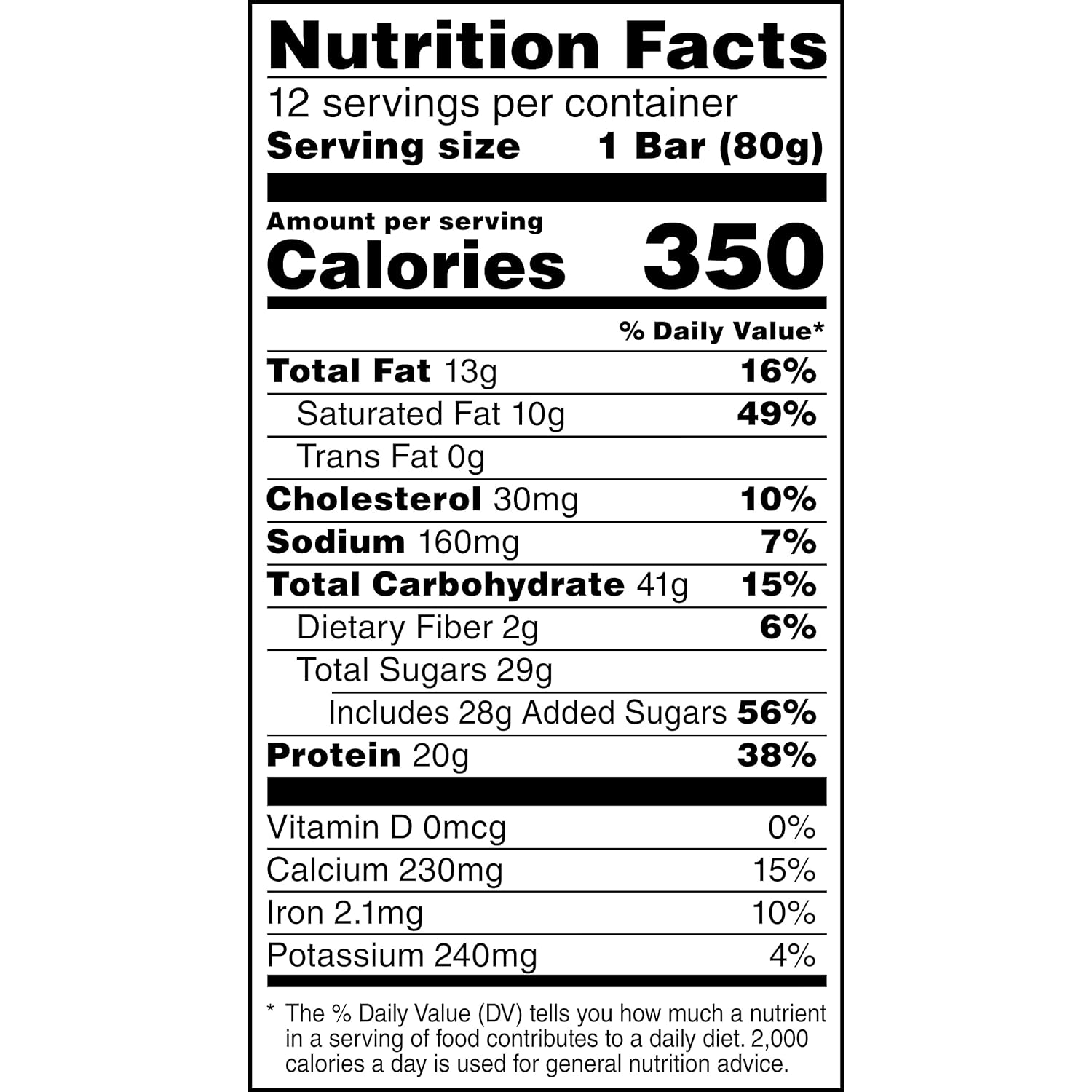 Gatorade Whey Protein Recover Bars, Chocolate Chip, 2.8 ounce(Pack of 12)-6