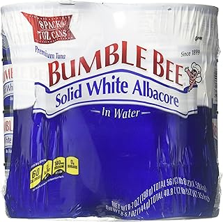 Bumble Bee Solid White Albacore, 7 Oz, Pack of 8