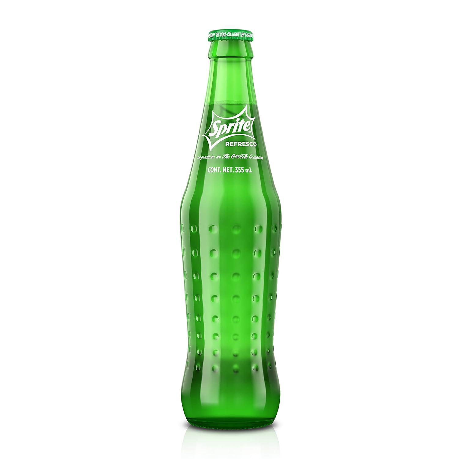 Coke de Mexico Sprite Glass Bottle, 12 fl oz, 24 Pack-0