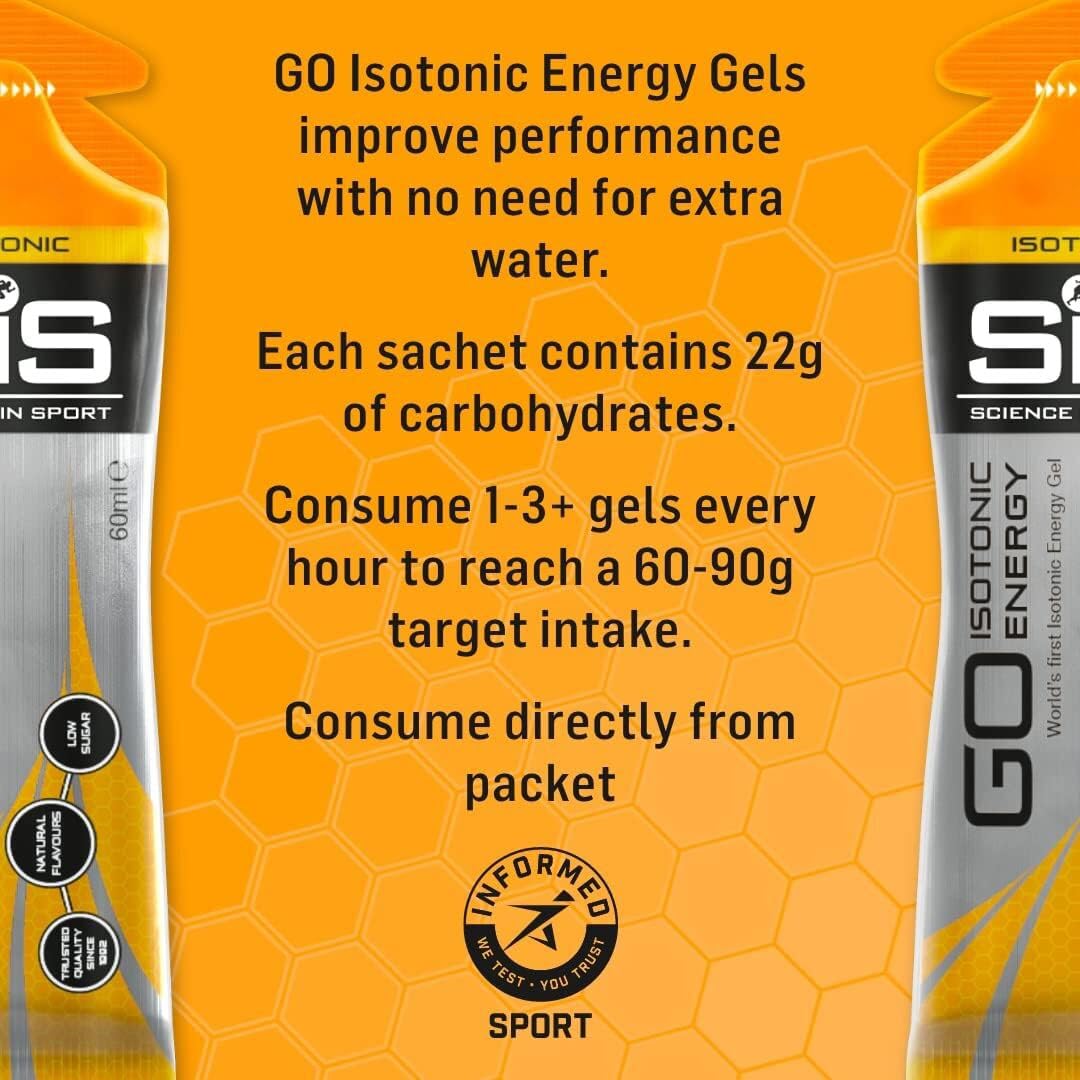 Science in Sport 60 ml Energy Gel Variety - Pack of 7-2