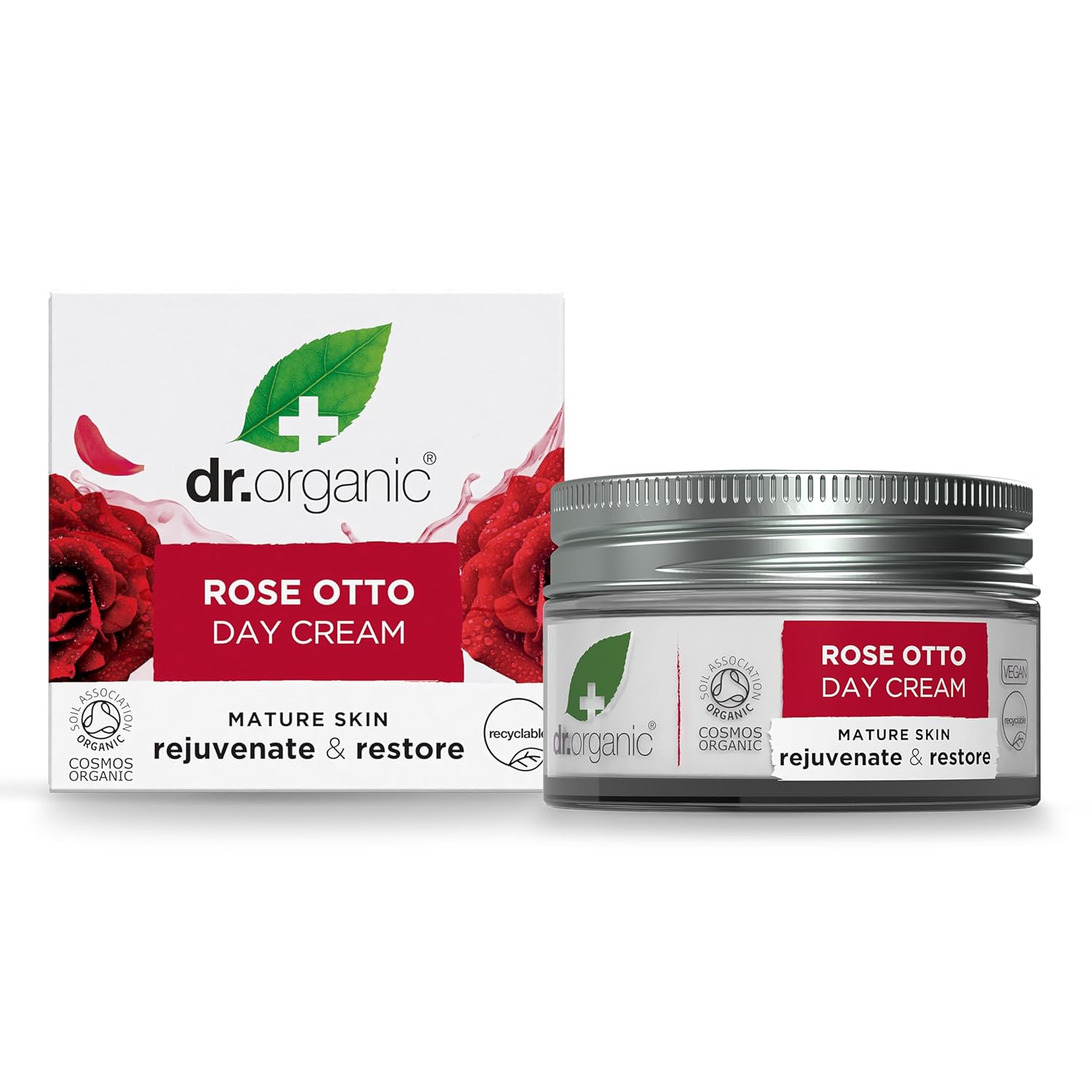 Organic Doctor Rose Otto Day Cream, 1.7 Fluid Ounce-0