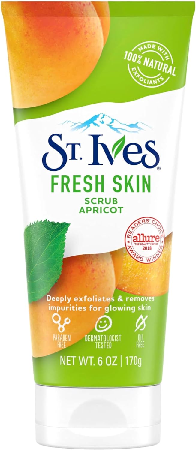 St. Ives Fresh Skin Invigorating Apricot Scrub 6 Oz (2 Pack) by St. Ives-0