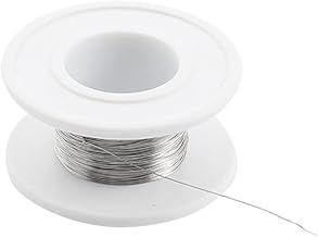 uxcell 15M Long AWG32 0.2mm Diameter Resistor Wire for Kiln Furnace