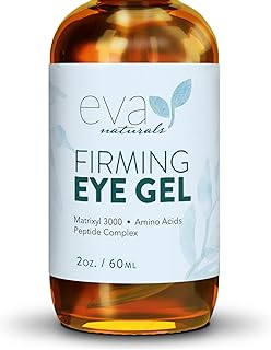 Anti-Aging Eye Gel - Luxurious Hydrating Under Eye Cream For Dark Circles and Puffiness, Bags, Crows Feet, Wrinkles - With Hyaluronic Acid & Skin-Firming Peptides Eye Serum (2 oz.)