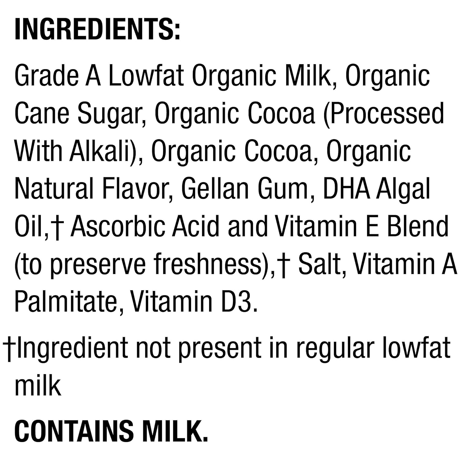 Horizon Organic Shelf-Stable 1% Lowfat Milk Boxes with DHA Omega-3, Chocolate, 8 Fl Oz, Pack of 12-13