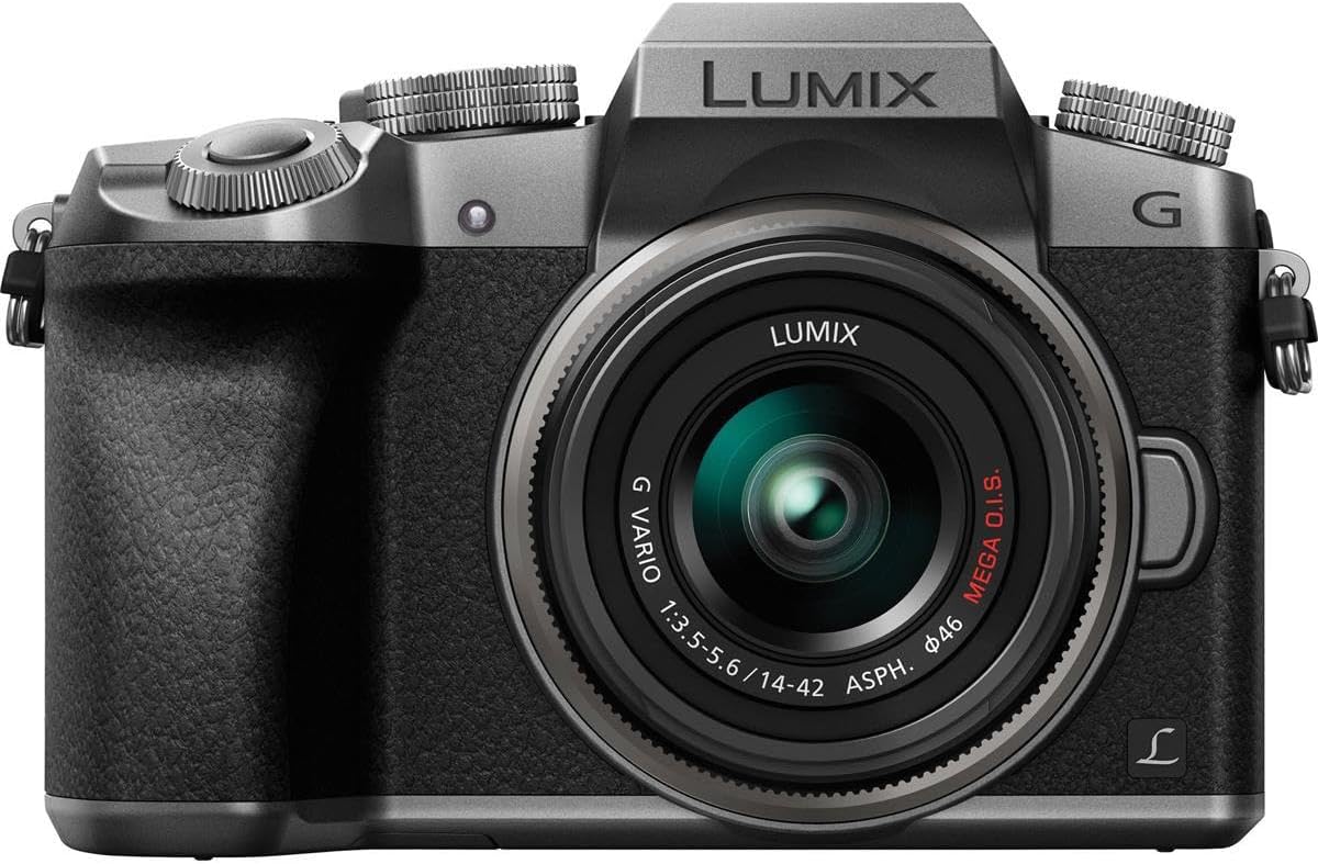 Panasonic LUMIX G7KS 4K Mirrorless Camera, 16 Megapixel Digital Camera, 14-42 mm Lens Kit, DMC-G7KS-0