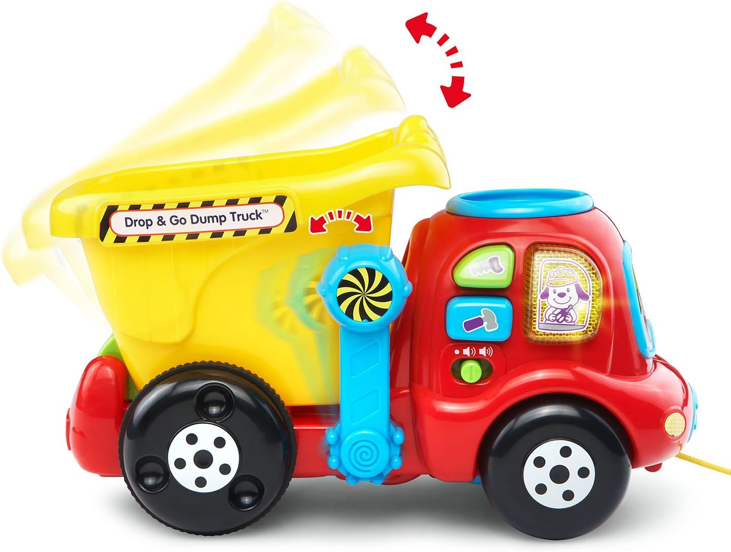 VTech Drop and Go Dump Truck, Yellow-1