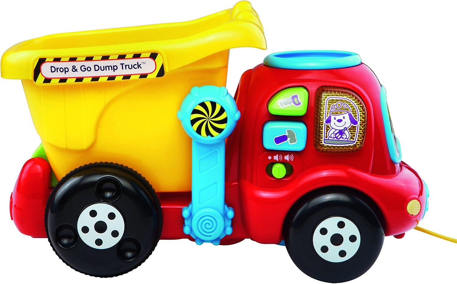 VTech Drop and Go Dump Truck, Yellow-6