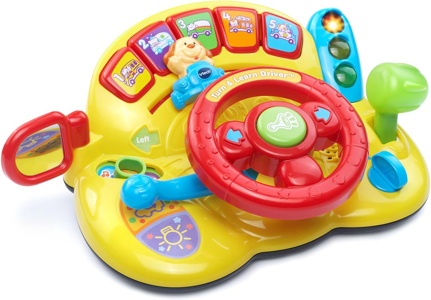 VTech Turn and Learn Driver, Yellow-0