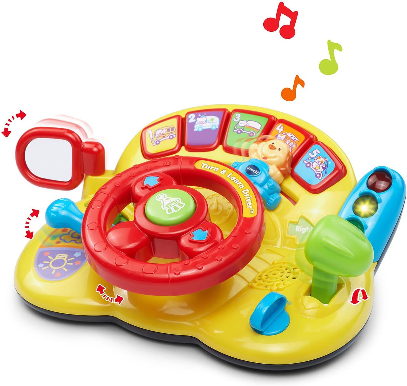 VTech Turn and Learn Driver, Yellow-1